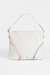 Cartera hobo cierres blanco