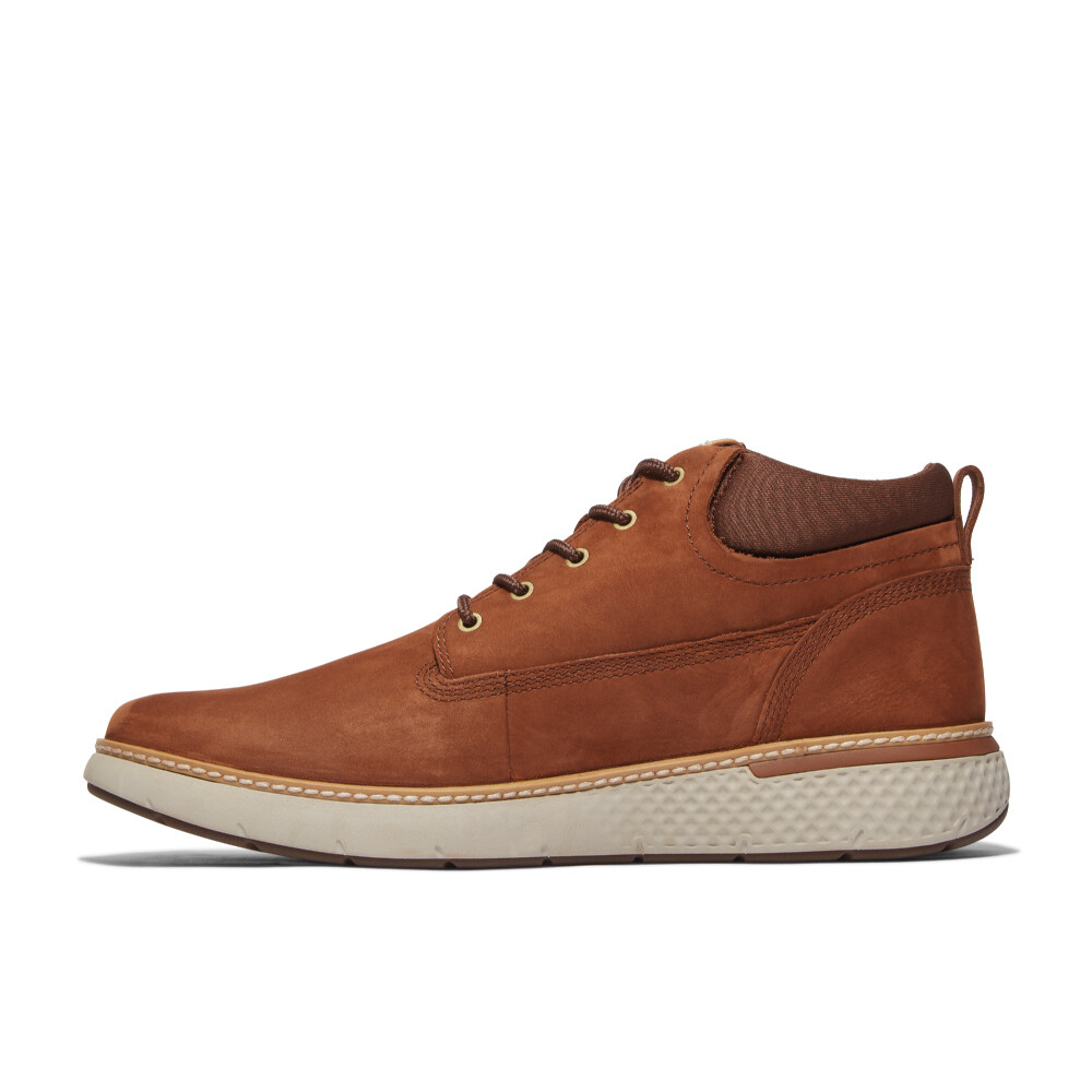 Botas Mid Lace Up Chukka Hombre Cognac