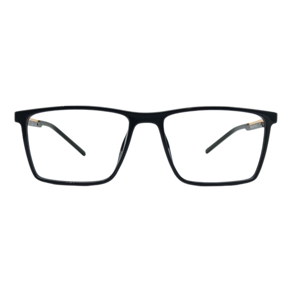 Tipo: Lente de receta. Marca: Vidaltec. Material: Acetato. Color: Negro uniforme. Calibre: Mediano. negrouniforme