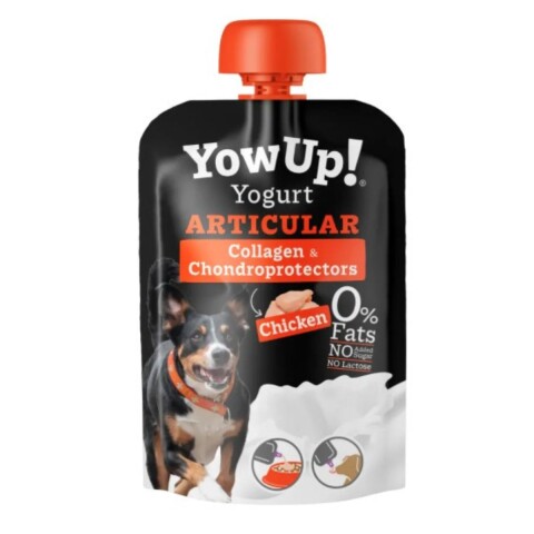 YOWUP YOGURT PARA PERROS 115 GRAMOS ARTICULAR SABOR POLLO