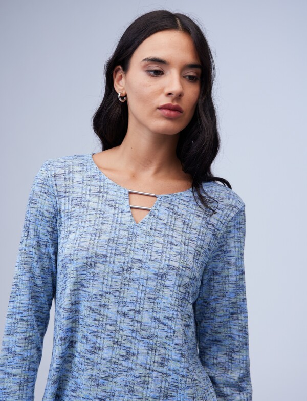 Blusa Melange CELESTE/MULTI