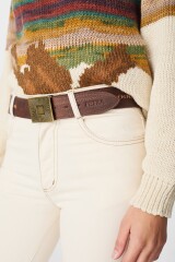 Cinturon Solar Marron