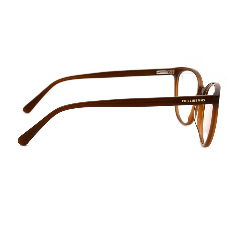 Armazón Chilli Beans Parnaíba Cat Eye Marrón
