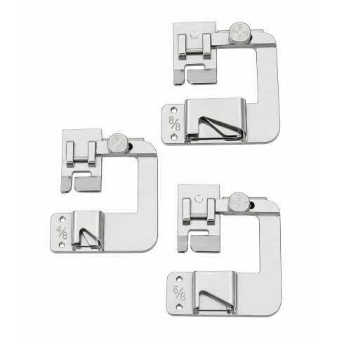 KIT DE PRENSATELA PARA HACER DOBLADILLOS 4/8", 6/8" y 8/8" KIT DE PRENSATELA PARA HACER DOBLADILLOS 4/8", 6/8" y 8/8"
