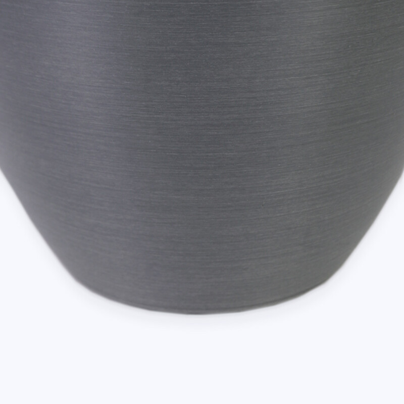 MACETERO PLAST GRIS 33X31CM Unica