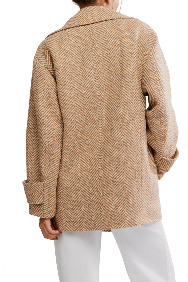 ABRIGO ARI LANA Beige