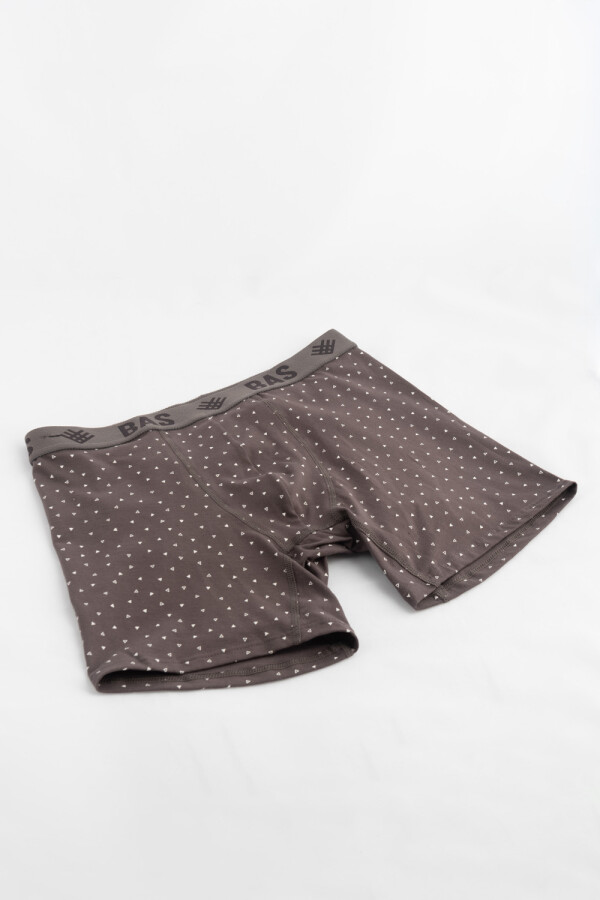 Boxer largo Estampado Gris