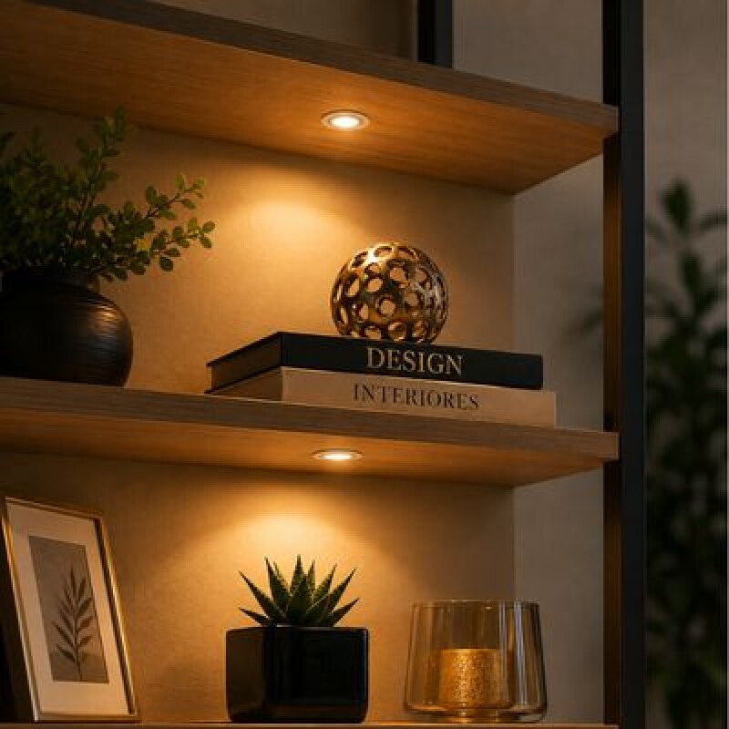 SPOT CABINET NANO LED REDONDO PC 1W 3.000K BIVOLT D38MM BLANCO SPOT CABINET NANO LED REDONDO PC 1W 3.000K BIVOLT D38MM BLANCO