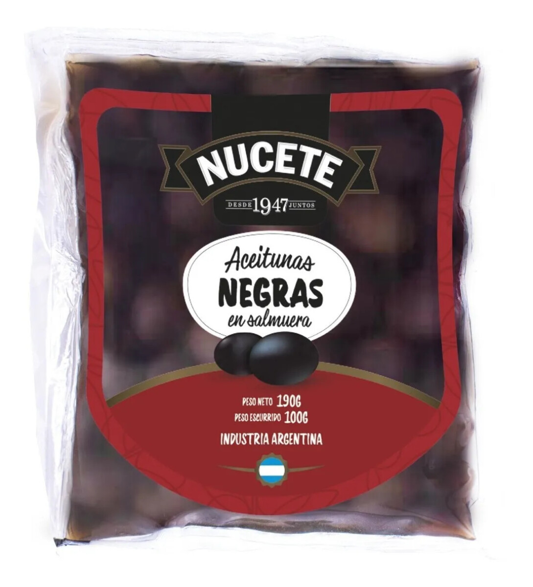 Nucete Aceitunas Negras 100g 