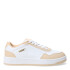 Championes de Mujer Puma Court Classic Blanco - Naranja Damasco - Dorado