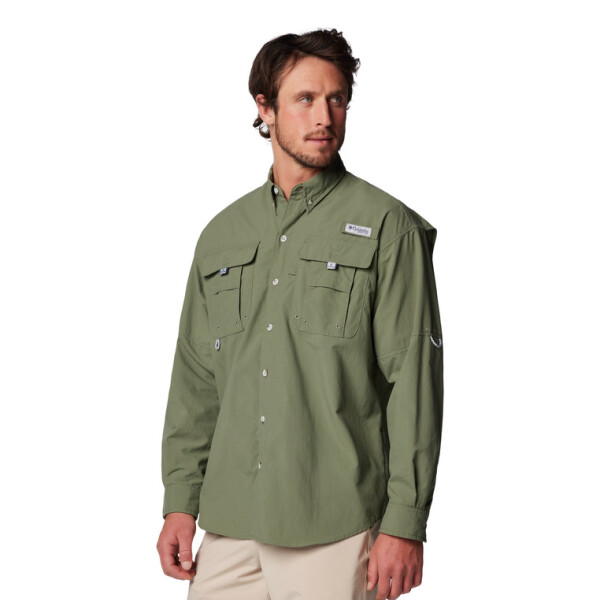 Camisa Bahama II LS Hombre Cypress