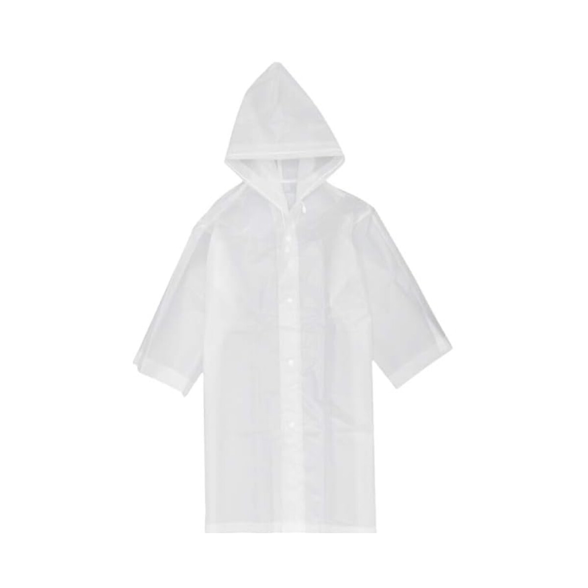 Poncho Transparente Para Lluvia Niños 