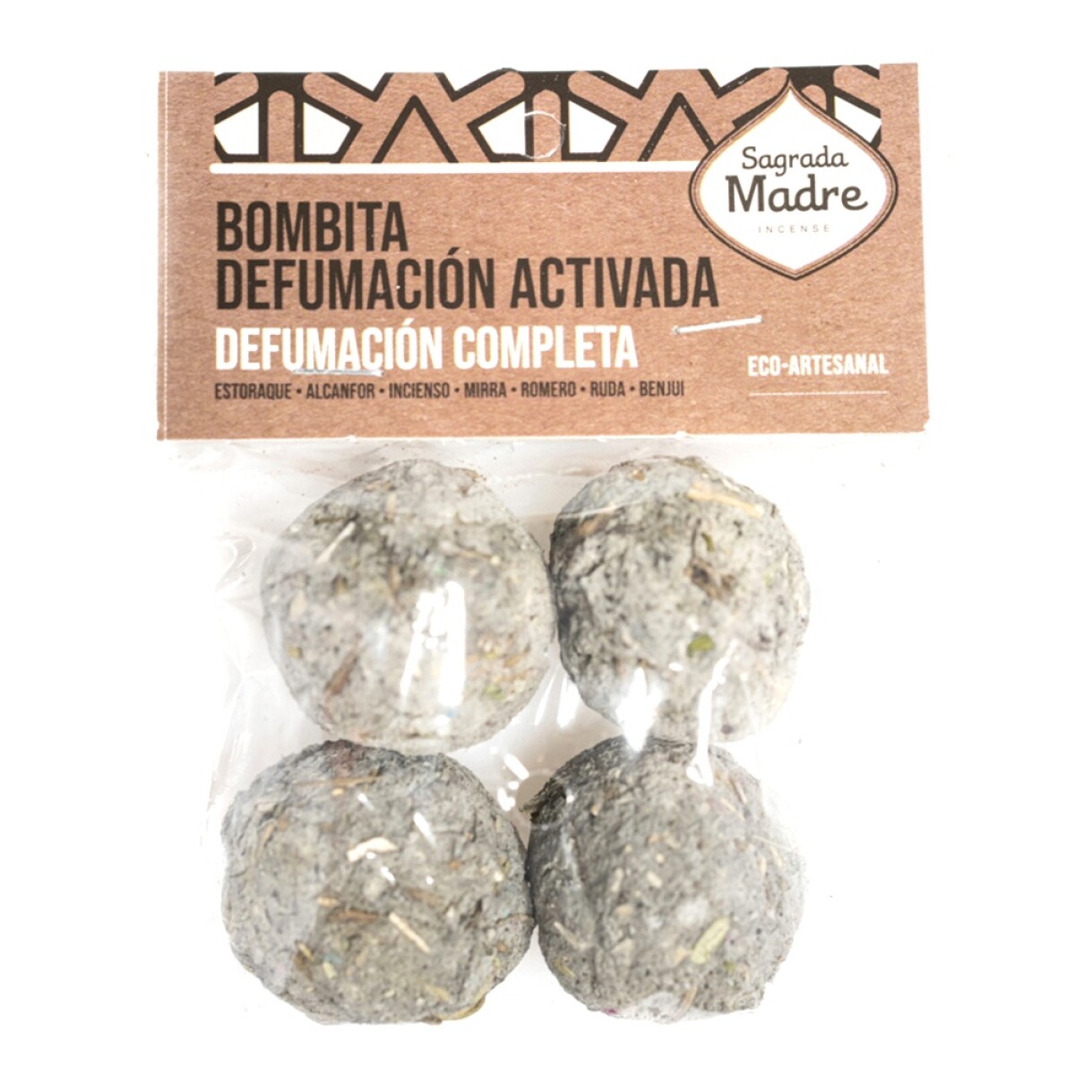 BOMBITA EN BOLSITA SAGRADA MADRE X4 - Defumación Completa 