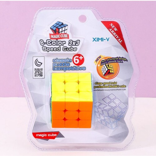 Cubo Rubik - 3x3 - 6 Colores Cubo Rubik - 3x3 - 6 Colores