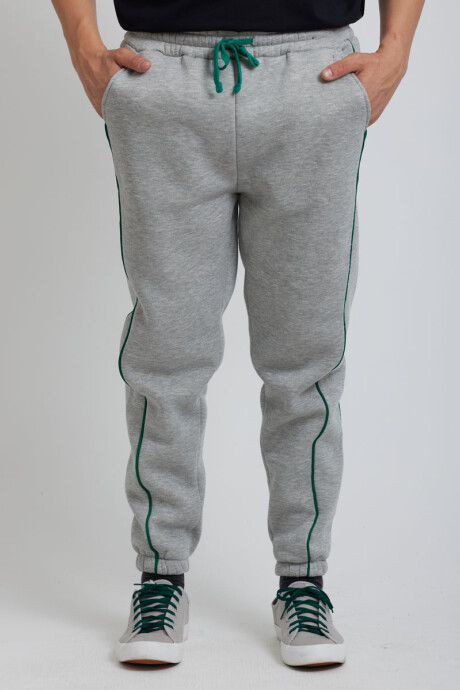 BABUCHA VELAR DIXIE Gris Melange