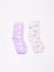 MEDIAS PACK X2 ESTAMPADO 3