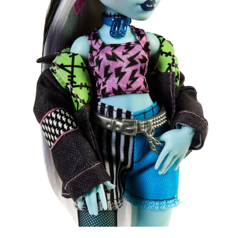 Muñeca Frankie Stein de Monster High con mascota Watzie Muñeca Frankie Stein de Monster High con mascota Watzie