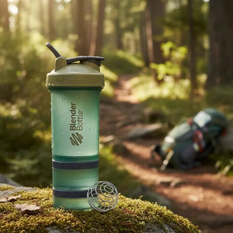 Shaker Prostak 651ml BlenderBottle Verde Claro