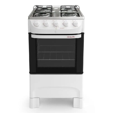 Cocina a Gas Mueller Fratello 4 Hornallas Blanca Encendido Eléctrico Cocina a Gas Mueller Fratello 4 Hornallas Blanca Encendido Eléctrico