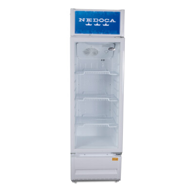 EXHIBIDOR VERTICAL 8 P. C., PUERTA DE CRISTAL 001