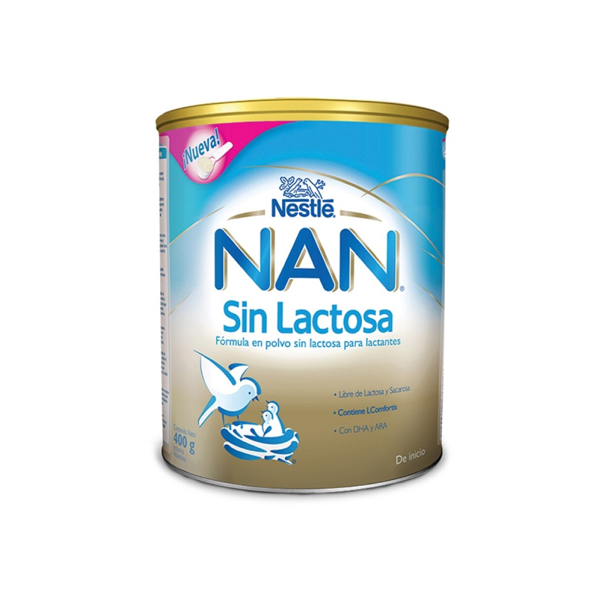 Nan Sin Lactosa 400 Grs. 