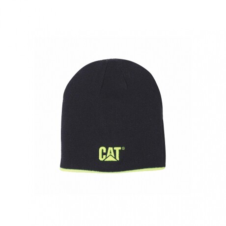 Gorro Caterpillar Reversible Logo Cap - Black & Lemon Black & Lemon