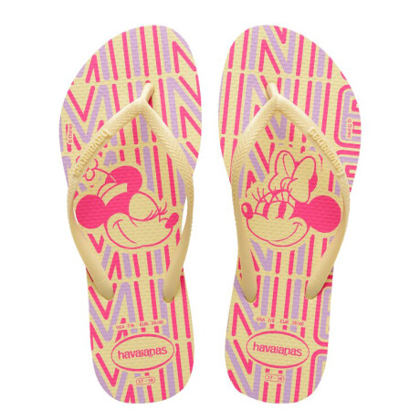 Sandalia de Niños Havaianas Slim Disney Beige