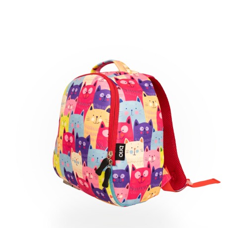 Mochila Infantil brio neopreno Gatitos