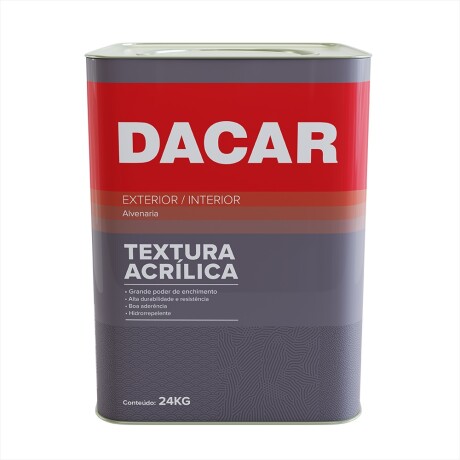 DACAR TEXTURA ACRILICA PREMIUM BLANCA LISA P/T 24 KILOS Dacar Textura Acrilica Premium Blanca Lisa P/t 24 Kilos