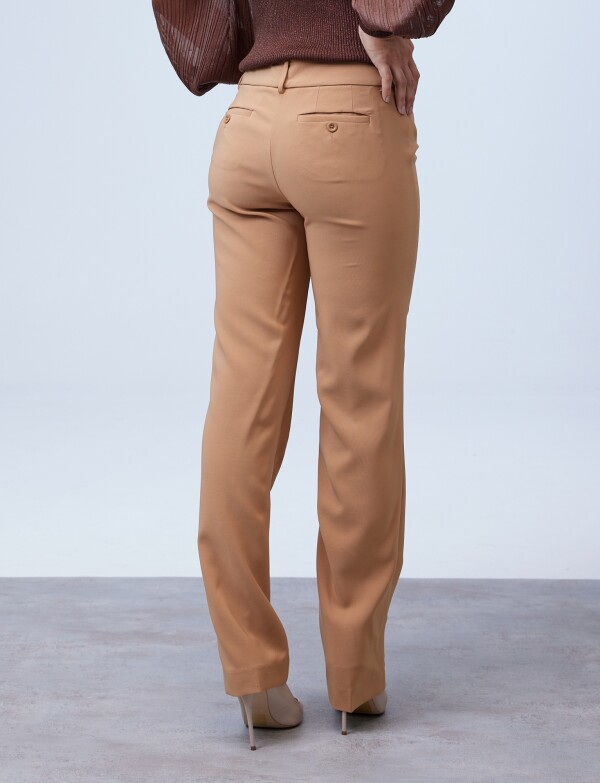 Pantalon De Vestir TOSTADO