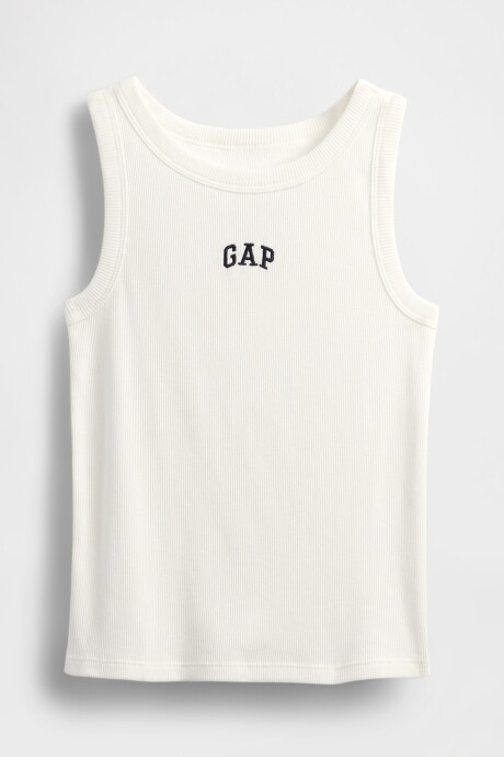 Musculosa Logo Gap Niña New Off White