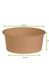 Bowl descartable de kraft 700 ml - 45 u Bowl descartable de kraft 700 ml - 45 u