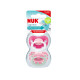 NUK CHUPETE SIGNATURE 18 a 36 MESES - 2 unidades nena varon