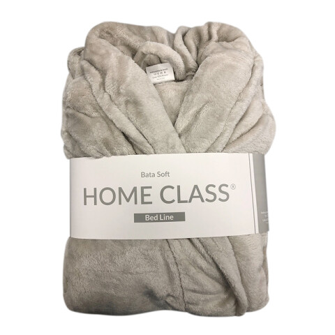 Bata de Cama Microfibra Home Class Talle P al XG BEIGE 1
