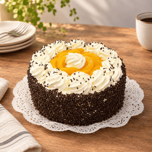 Torta Chantillí y Durazno N3
