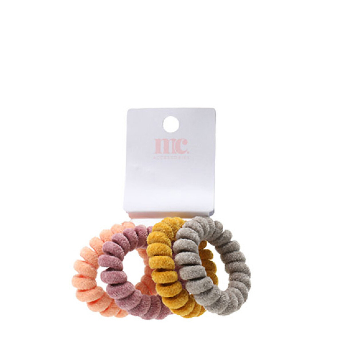 Gomita Goimta de pelo pack x4 multicolor Miss Carol 