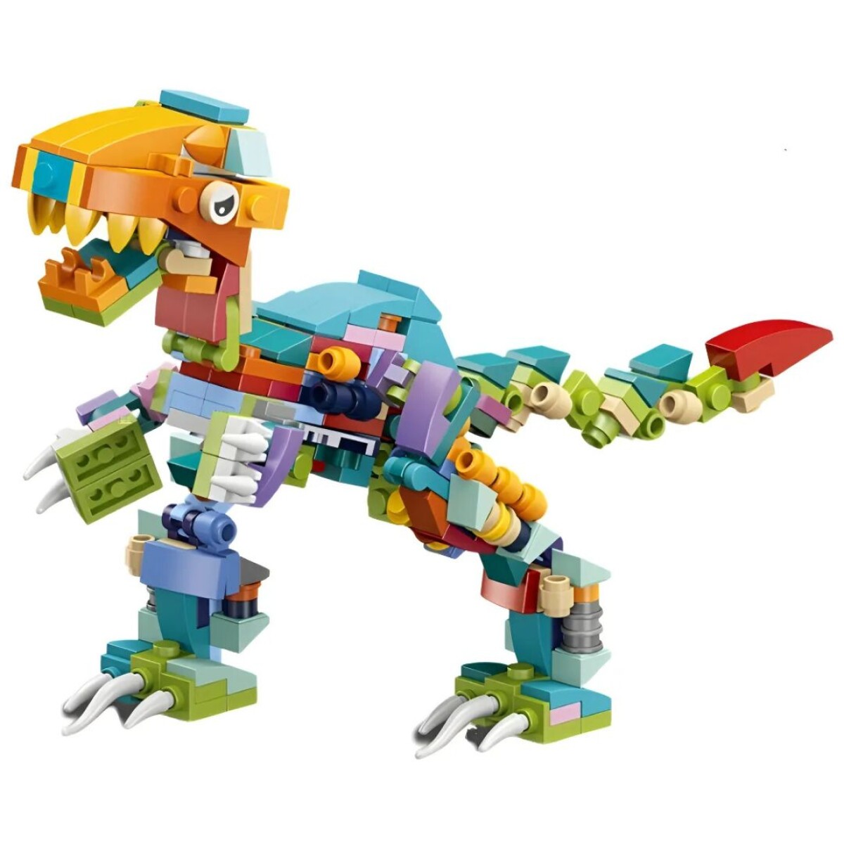 HUEVO CON BLOQUES PARA ARMAR DINOSAURIOS 12 EN 1 