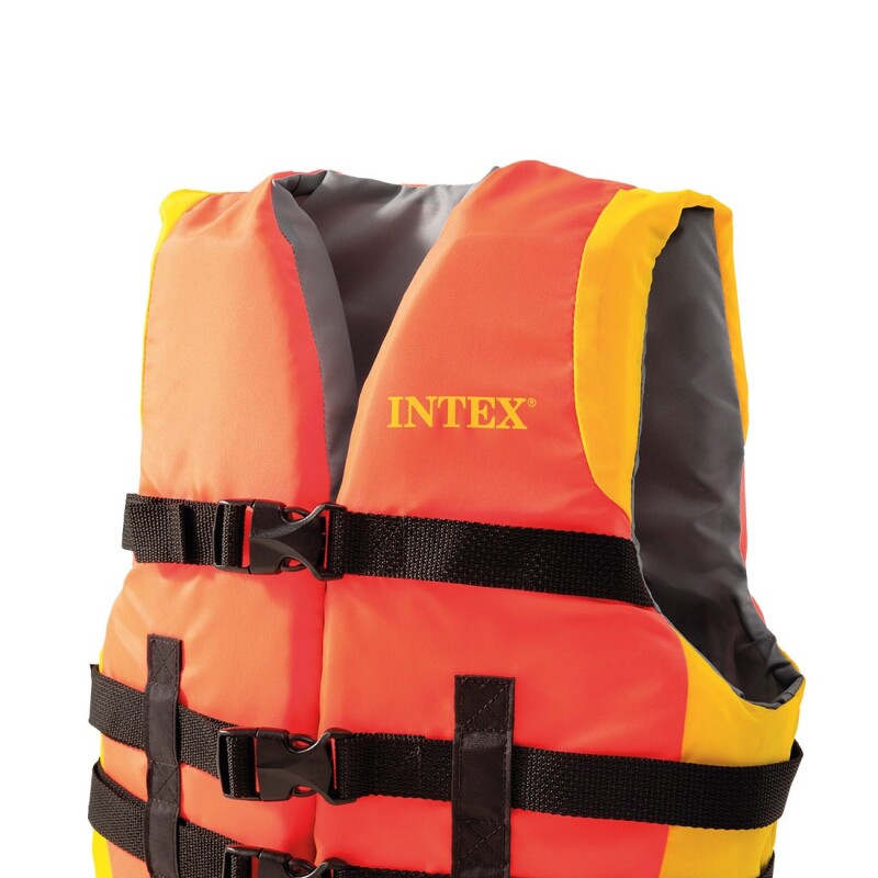 INTEX CHALECO SALVAVIDAS DE FLOTACION PARA NIÑOS 23-41 KILOS - 64-74 CMS Intex Chaleco Salvavidas De Flotacion Para Niños 23-41 Kilos - 64-74 Cms