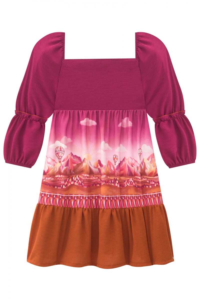 Vestido Manga Larga 