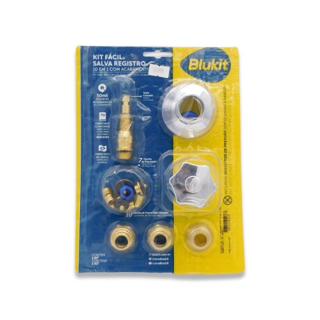 Kit reparacion griferia c/volante Blukit-10 en 1- Kit reparacion griferia c/volante Blukit-10 en 1-