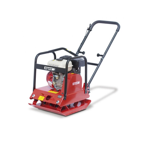 PLANCHA VIBRADORA C90 MOTOR LIFAN CON RUEDAS Y PROTECTOR EQUUS ++ N/a