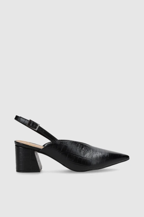 Zapato Carmela Crocco Negro