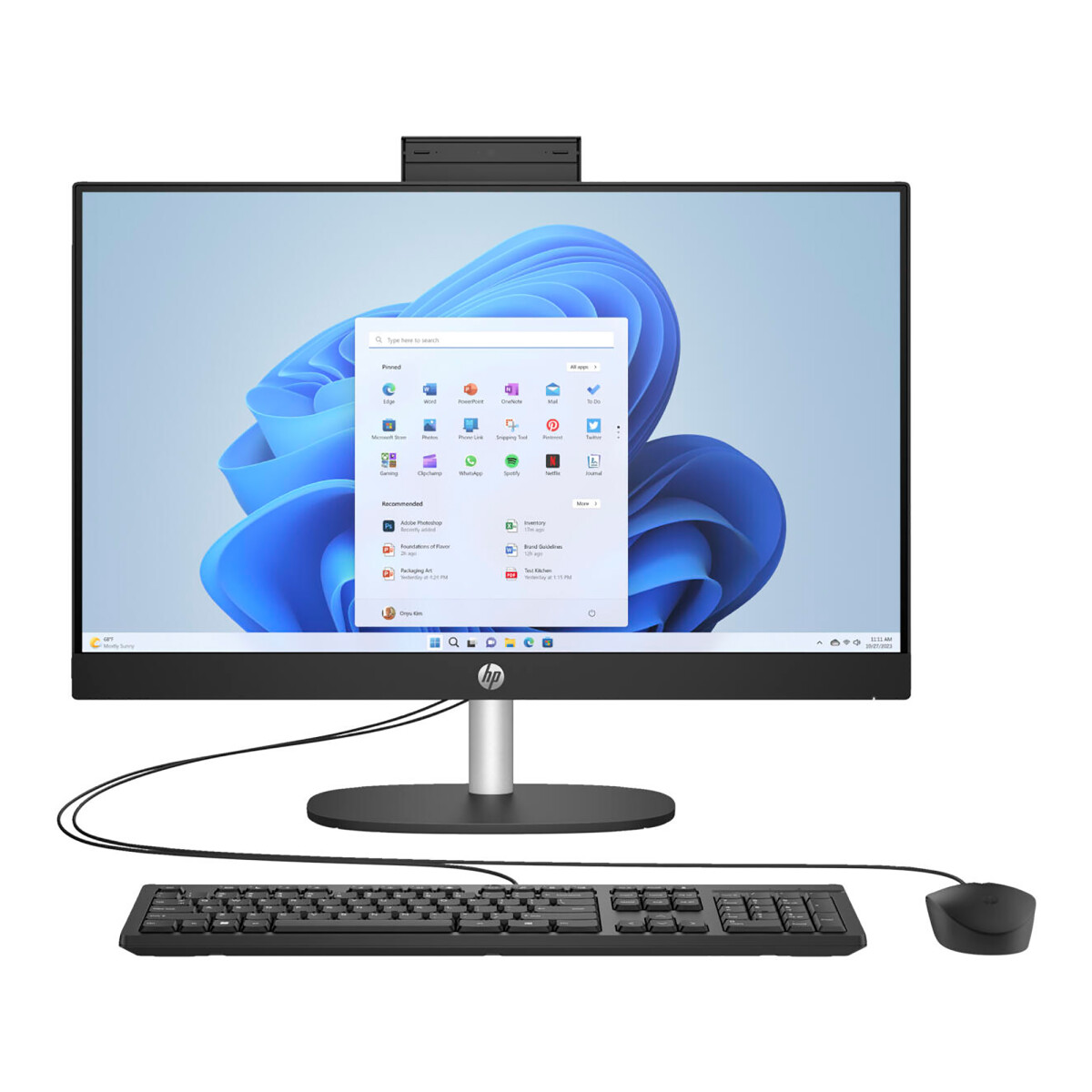 Equipo All In One HP 23,8'' Táctil Ryzen 5 16GB 512GB WIN11 