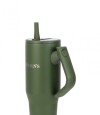 Vaso Malawi Verde Militar