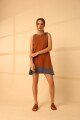VESTIDO MAGA Camel