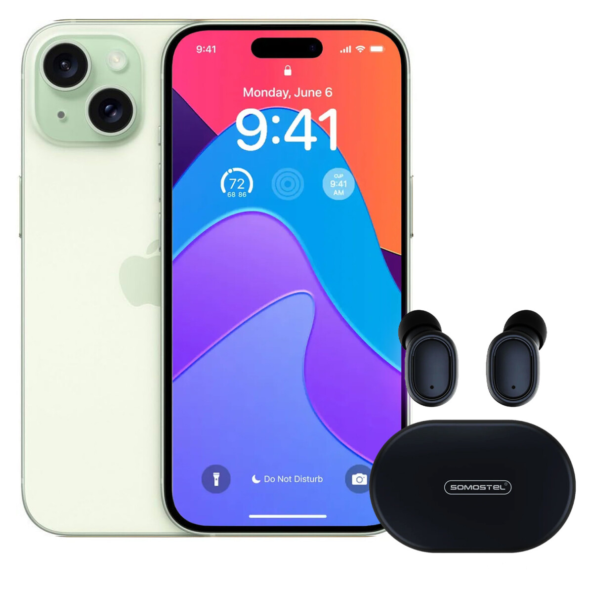 Iphone 15 Plus 6gb Ram 128gb + Regalo - VERDE 