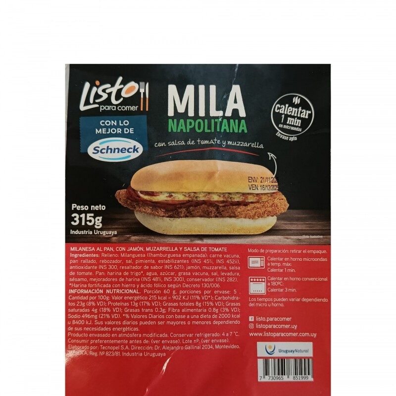 MILANESA NAPOLITANA AL PAN LISTO PARA COMER +SOLO PDE O WEB+ MILANESA NAPOLITANA AL PAN LISTO PARA COMER +SOLO PDE O WEB+