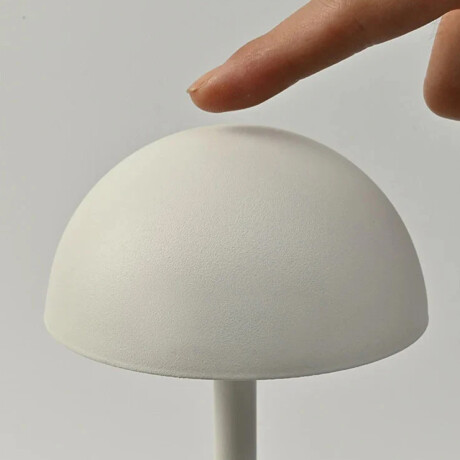 Lámpara de Mesa y Escritorio Minimalista con Luz Led Base Blanco