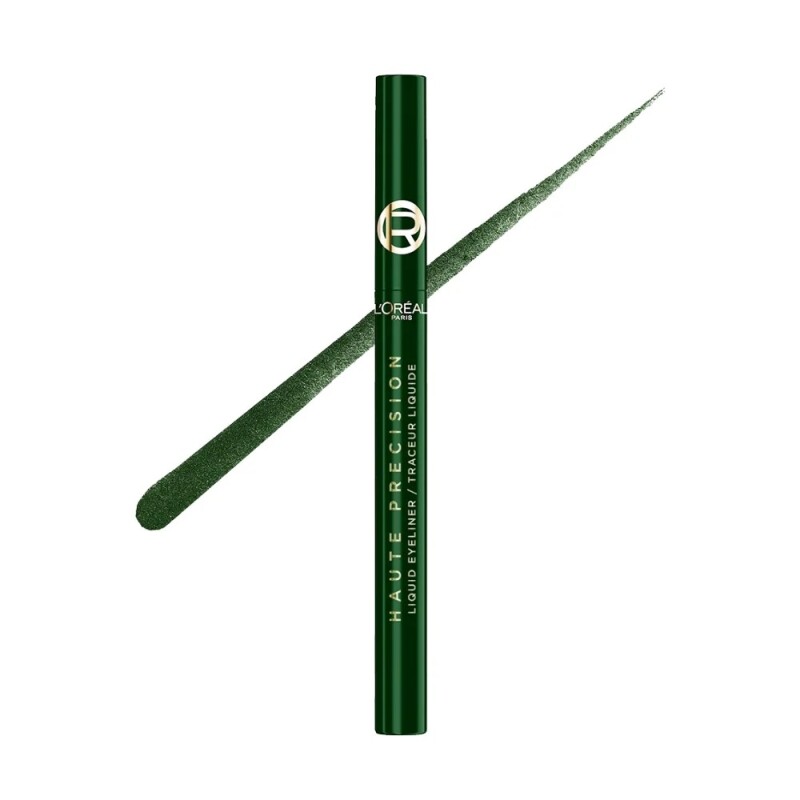 Delineador De Ojos Líquido L'oreal Haute Precision Green Delineador De Ojos Líquido L'oreal Haute Precision Green