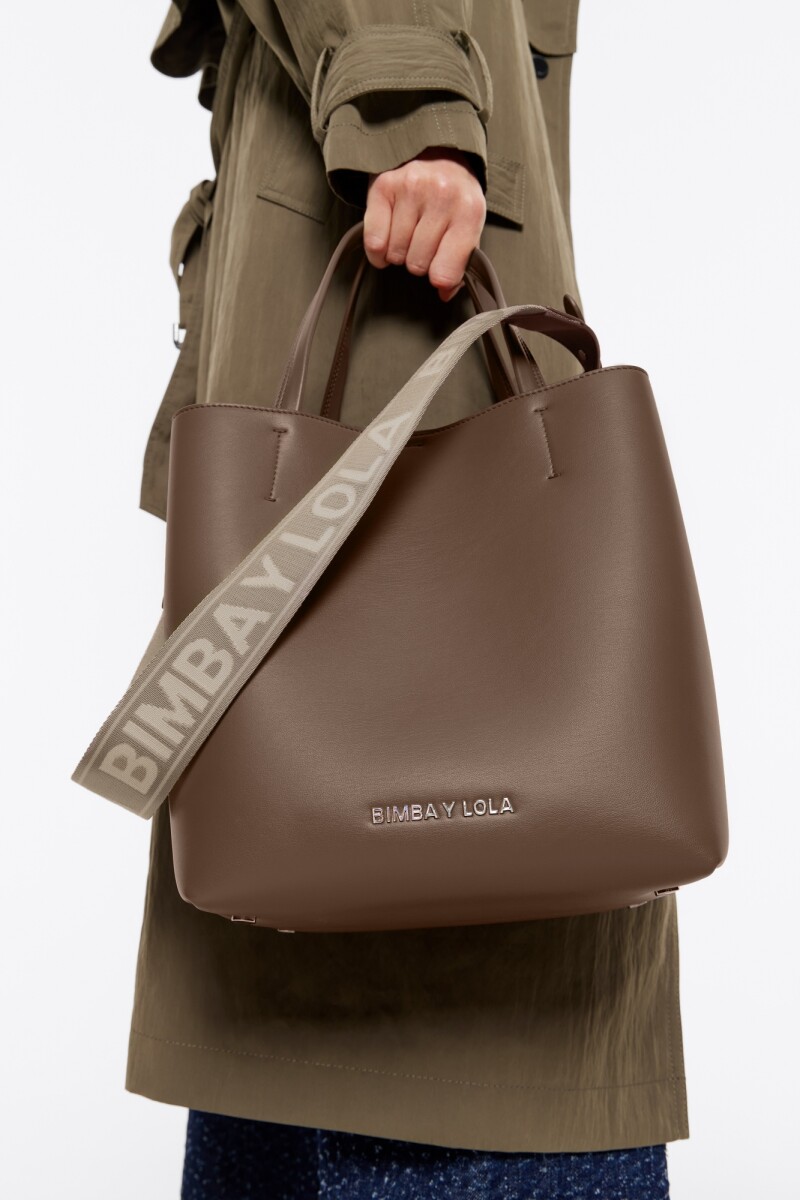 BOLSO CHIHUAHUA GRANDE PIEL Gris